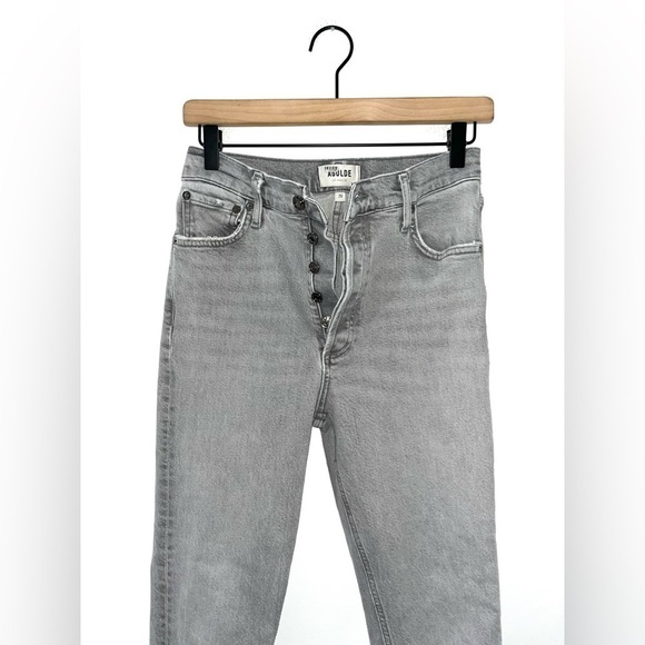 AGOLDE Gray Nico High-Rise Skinny Jeans Size 26 - Picture 14 of 14